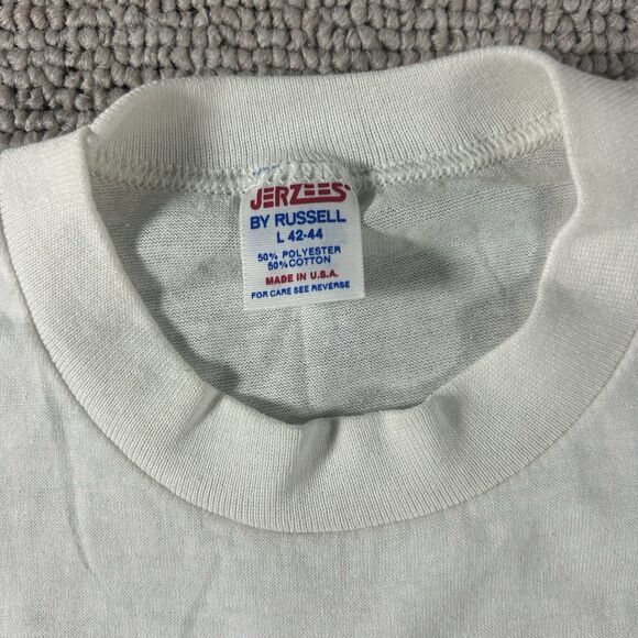 Vtg Martin Luther King 'The Dream Still Lives On' Single Stitch Shirt Large 90s - Picture 4 of 10